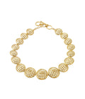 PUTRI Anyaman Necklace Gold Dip