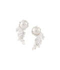 Forgotten Garden Hawa Studs Pearl Silver