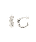 Forgotten Garden Hawa Hoops Silver