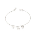 Flora Nirwana Bracelet with Dangle Silver