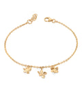 Flora Nirwana Bracelet with Dangle Gold Dip