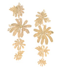 Kembang Lituhayu Earrings Gold Dip