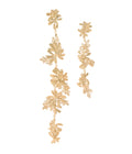 Kembang Ronce Earrings Gold Dip