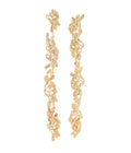 Genesis Long Cascade Earrings Gold Dip