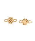 Mini New Infinity Studs Gold Dip
