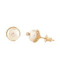 Tiara Studs Gold Dip