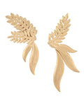 Bulir Padi Studs Gold Dip