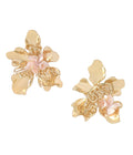 Hidup Lingkaran Semesta Large Studs Gold Dip