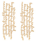 Hujan Kata Bumi Manusia Studs Gold Dip