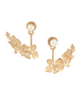 Flora Nirwana Earjacket Gold Dip
