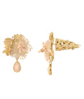 Jiwa Subeng with MOP Pink Rose Quartz Gold Dip