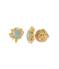 Blue Sunshine Subeng with Amazonite Gold Dip