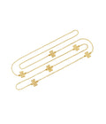 Infinity Knot Necklace Gold Dip