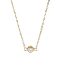 Star Light Necklace Gold Dip