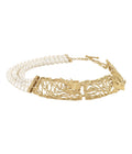Burung Tepi Sawah Necklace with Pearl Gold Dip