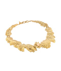 Suka Necklace with Rose Quartz Gold Dip