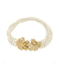 Cendrawasih Pearl Necklace Gold Dip