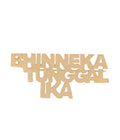 Bhinneka Tunggal Ika Brooch Gold Dip