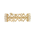 Merakit Asa Brooch Gold Dip