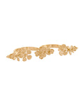 Puspanjali Line Ring Gold Dip