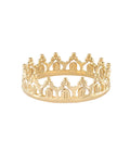 Kipas Small Bandeau Ring Gold Dip