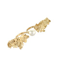 Cendrawasih Pearl Double Ring Gold Dip