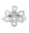 Infinity Knot Ring White