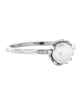 Matahari Pearl Small Ring White
